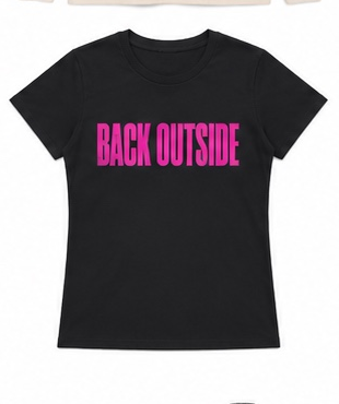 Back Outside signature women’s Tee’