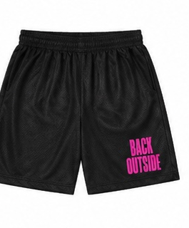 Back Outside sports shorts (black)